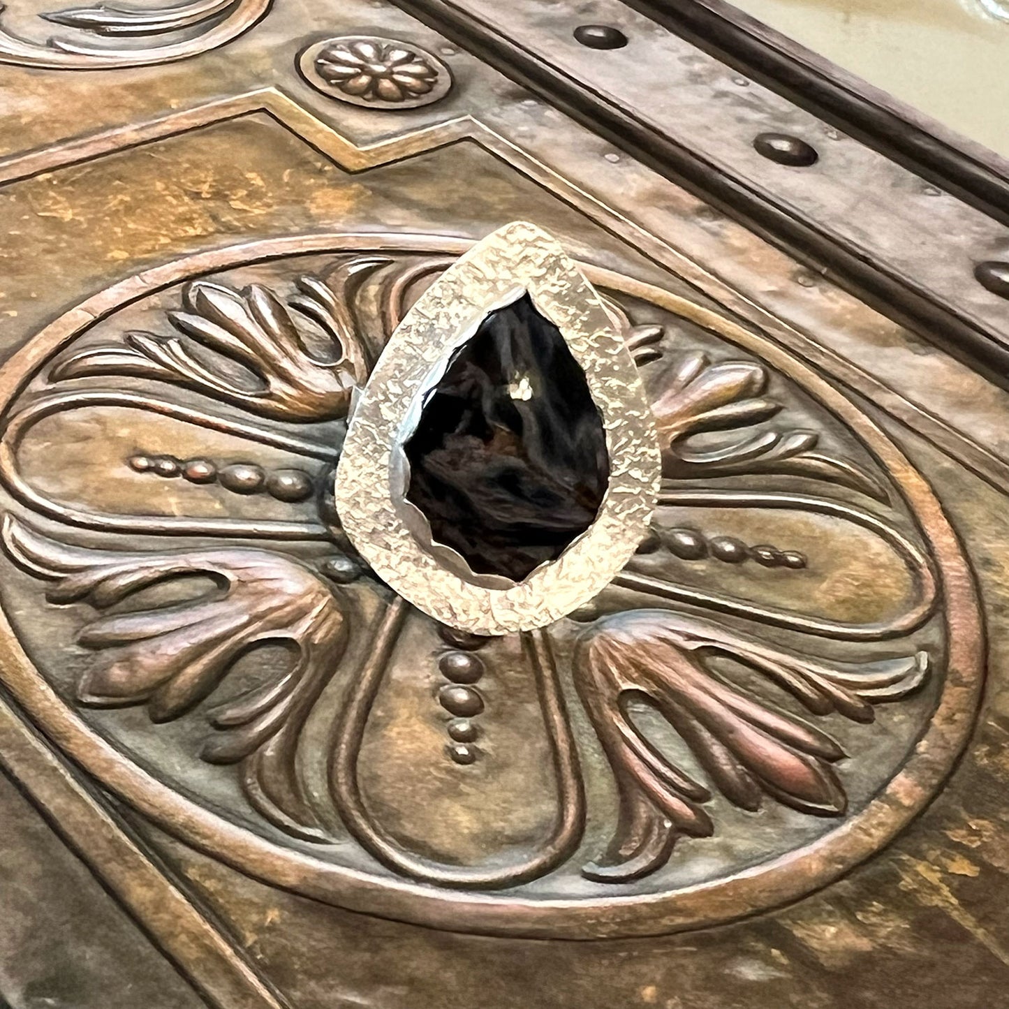 STERLING SILVER PIETERSITE RINGS - CLEANSING STORM TALISMAN