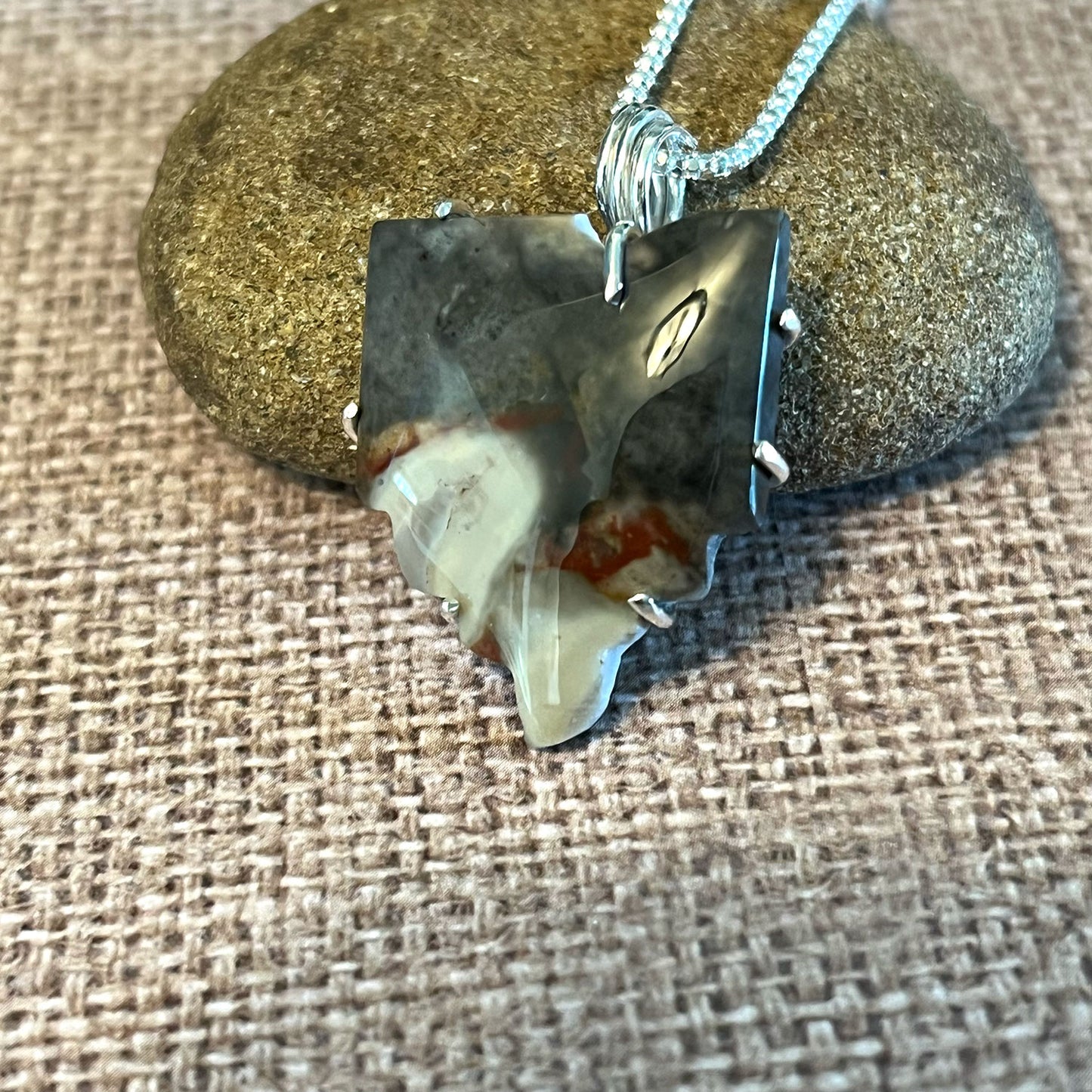 WIRE WRAPPED OHIO GEMSTONE NECKLACE