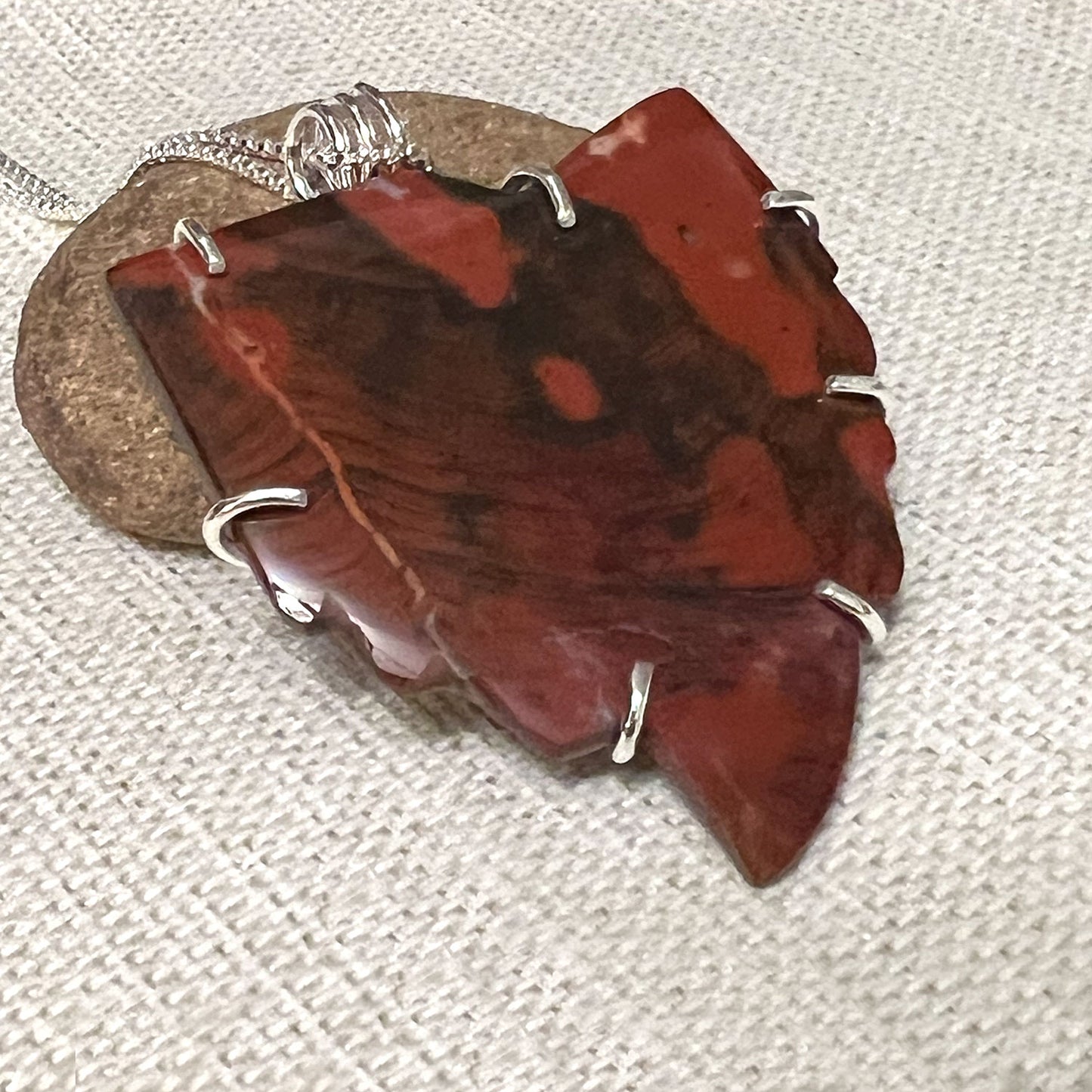 WIRE WRAPPED OHIO GEMSTONE NECKLACE