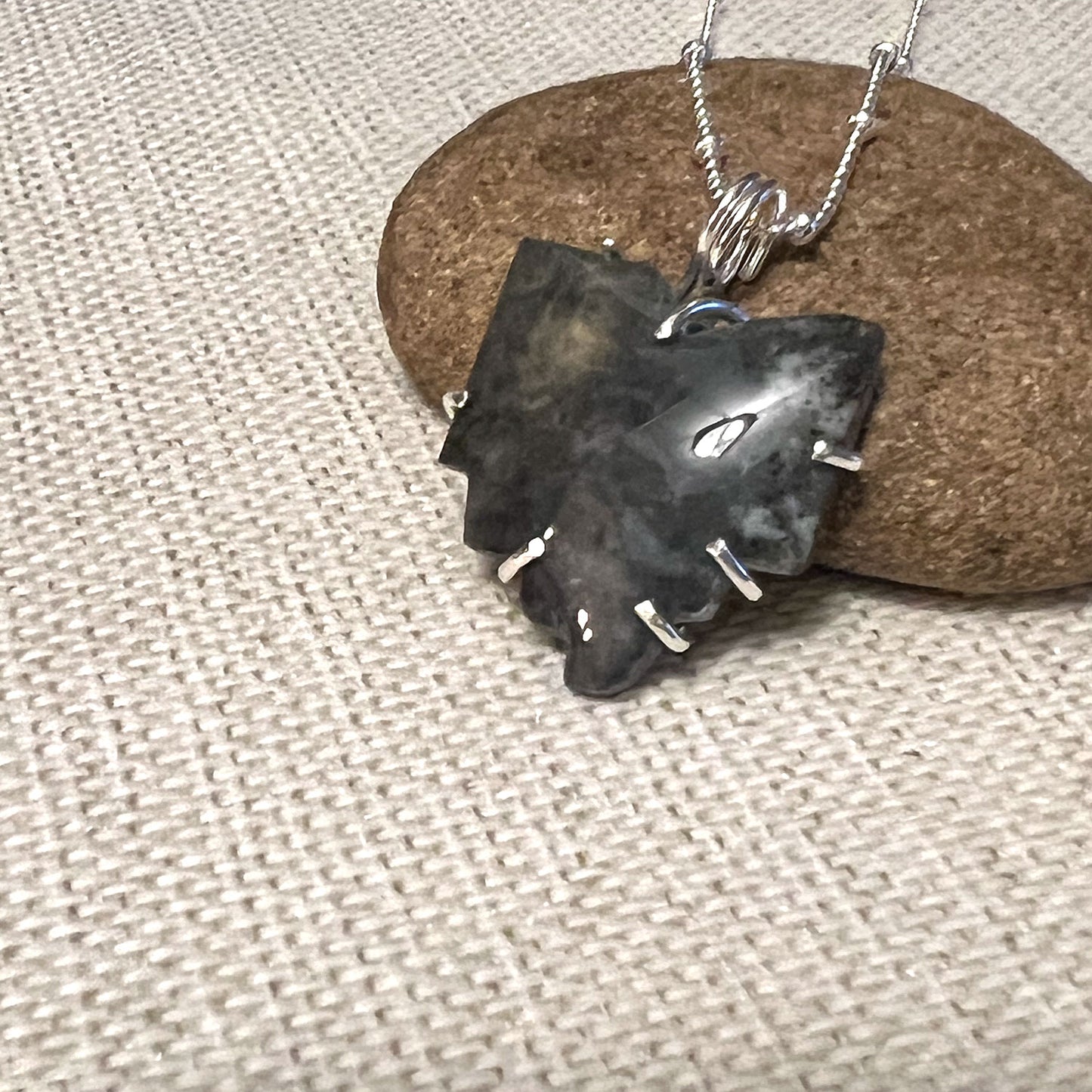 WIRE WRAPPED OHIO GEMSTONE NECKLACE