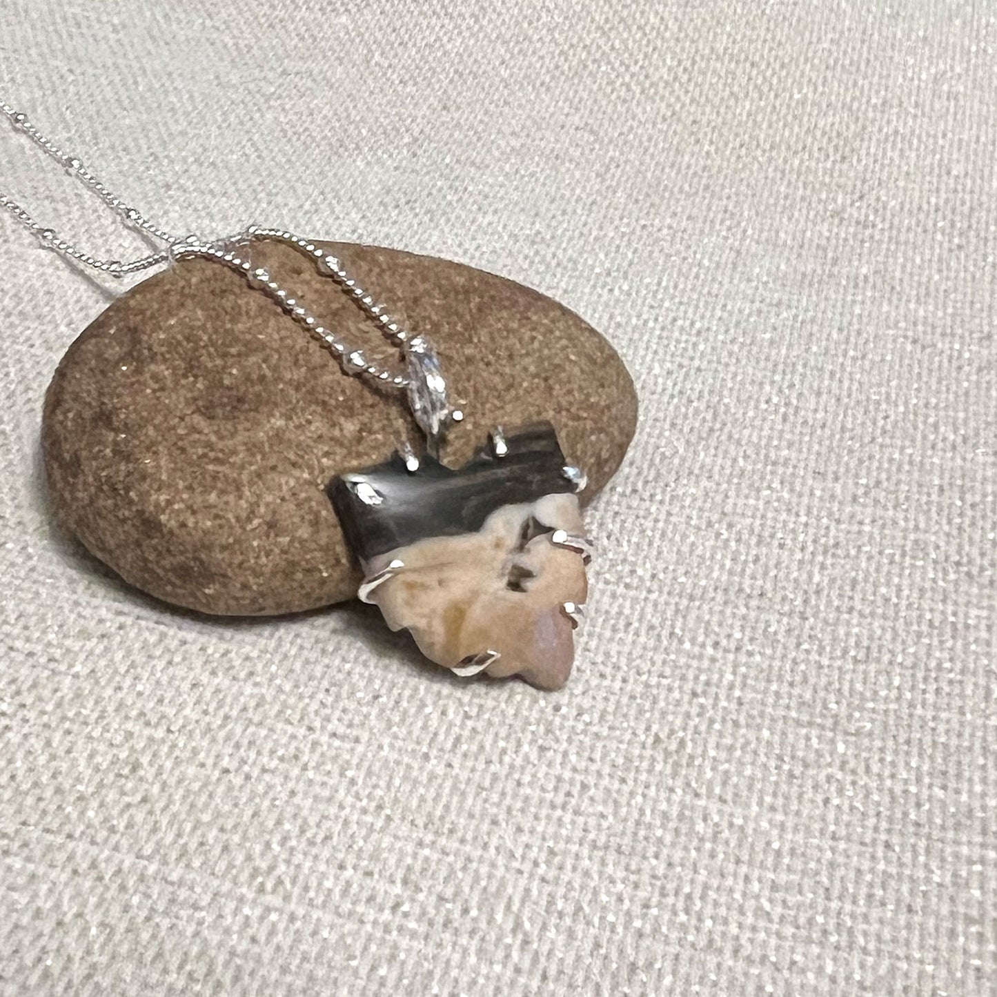 WIRE WRAPPED OHIO GEMSTONE NECKLACE