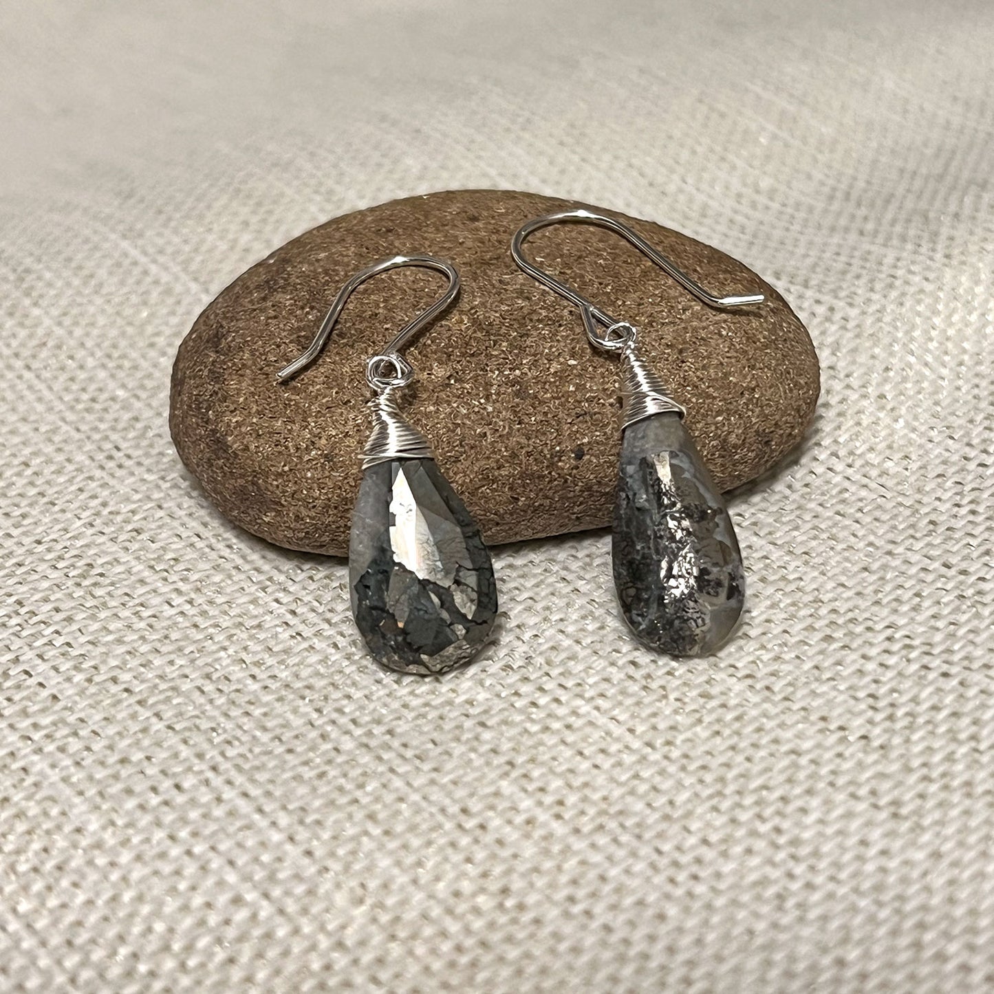 STERLING SILVER MARCASITE EARRINGS - EQUALITY TALISMAN