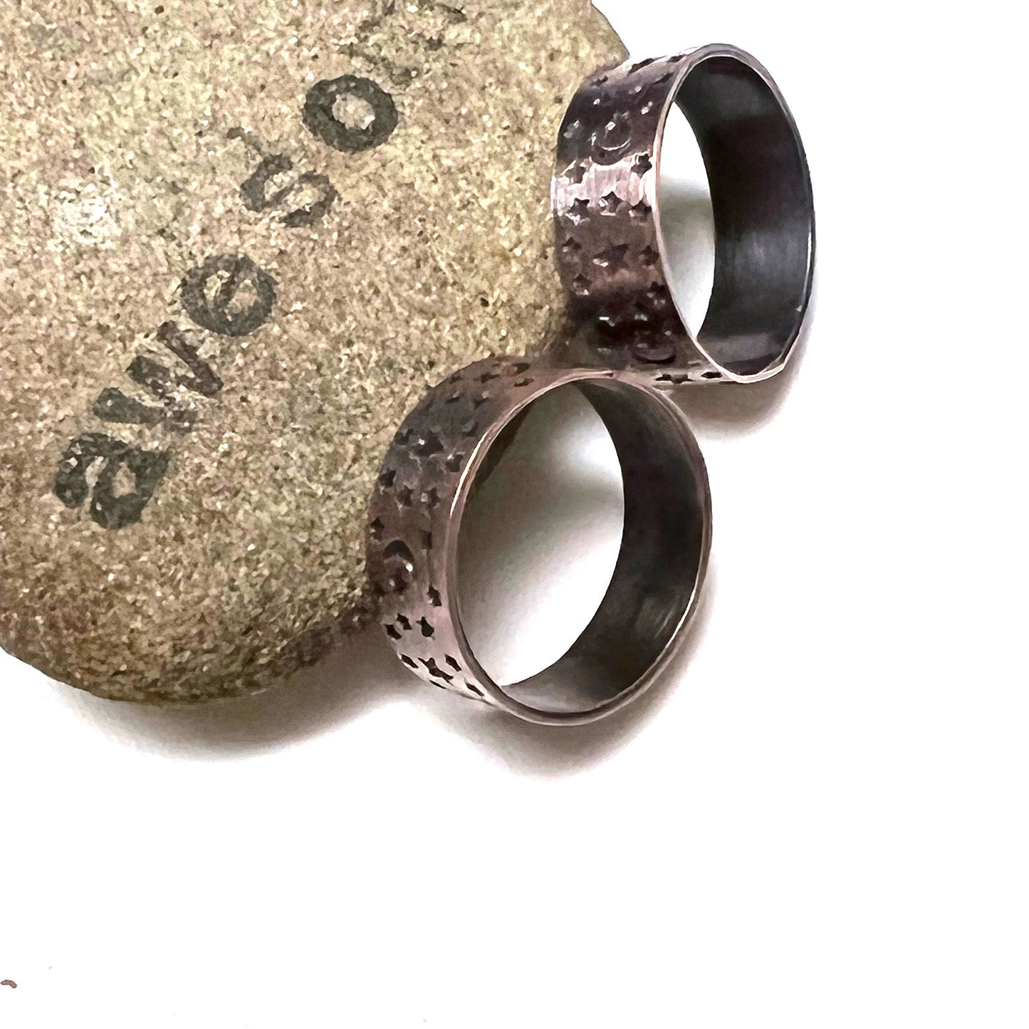 COPPER BOO RING BANDS - BE BOO-TIFUL TALISMAN
