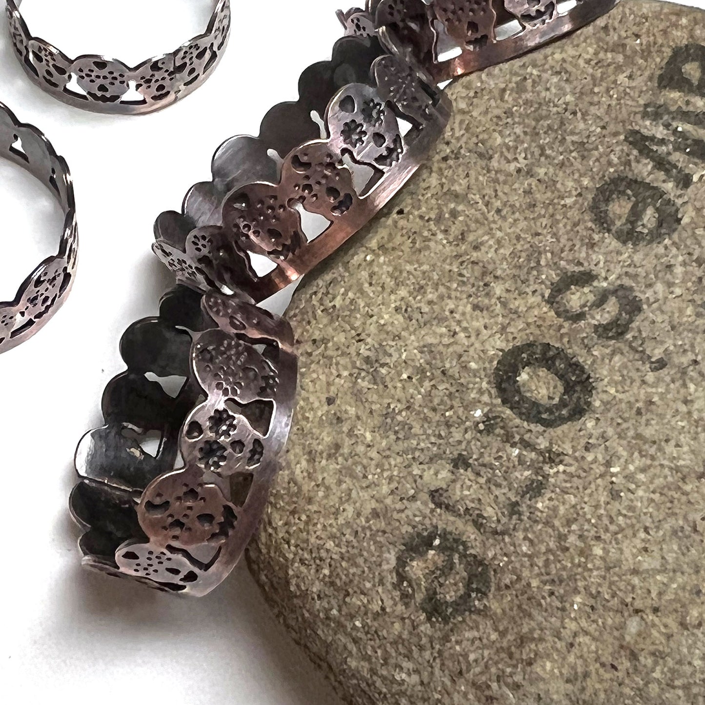 COPPER BOO RING BANDS - BE BOO-TIFUL TALISMAN