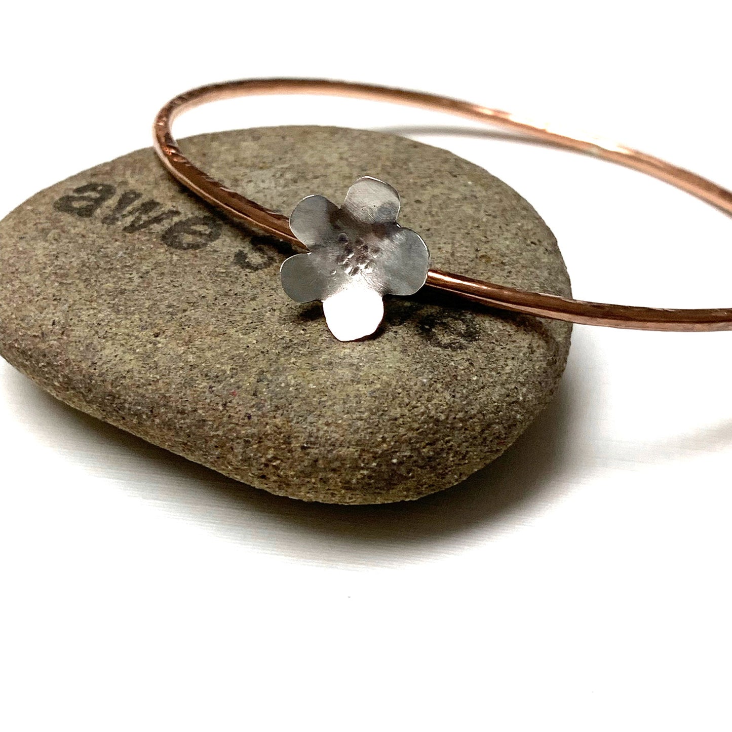 ASSORTED COPPER BANGLES - CIRCLE OF LOVE TALISMAN