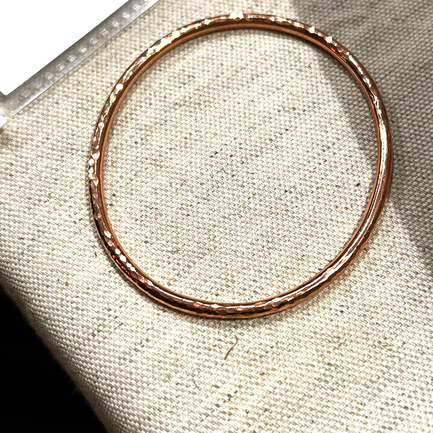 COPPER BANGLE BRACELETS - CIRCLE OF LOVE TALISMAN