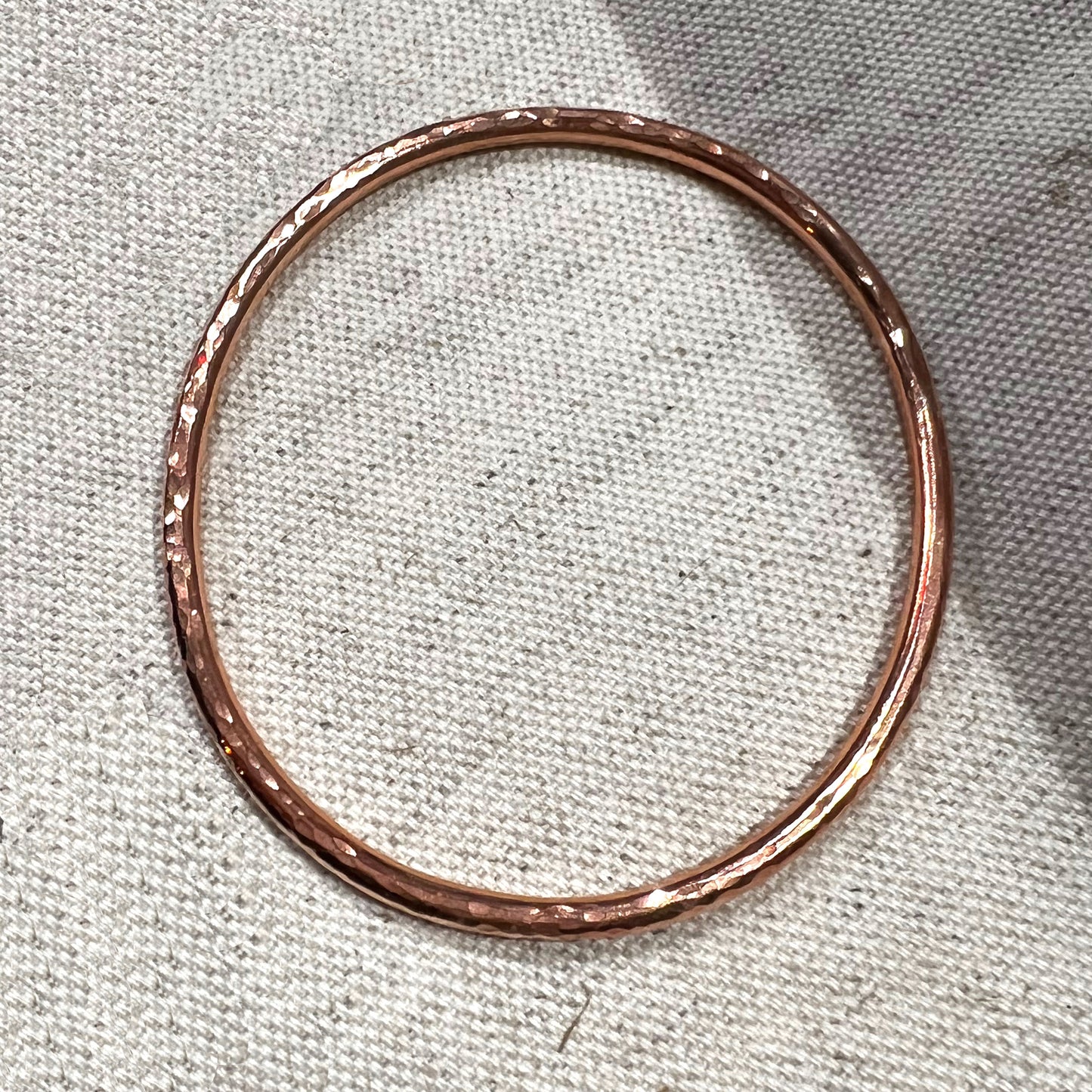 COPPER BANGLE BRACELETS - CIRCLE OF LOVE TALISMAN