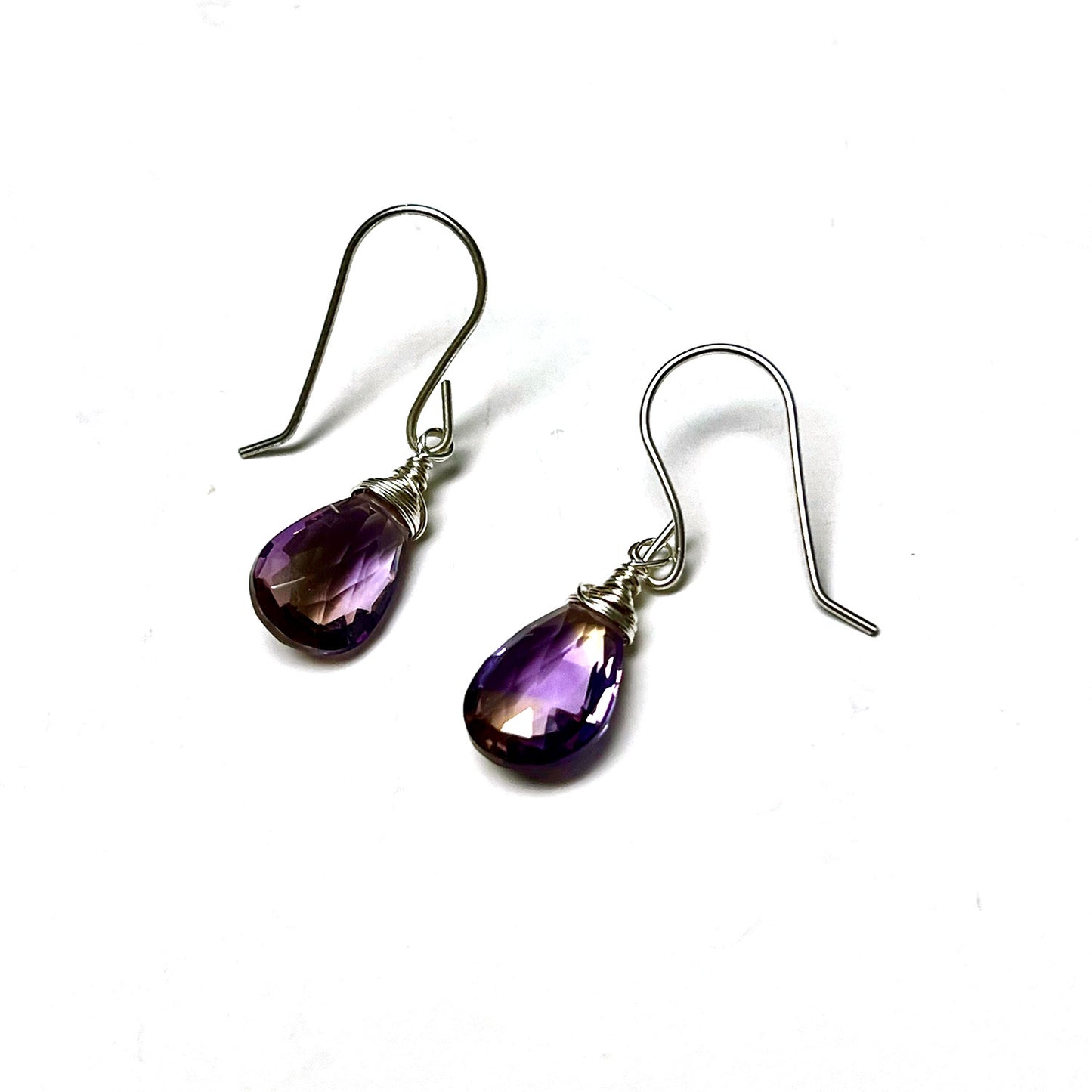 AMETRINE DROP EARRINGS - CREATIVITY TALISMAN
