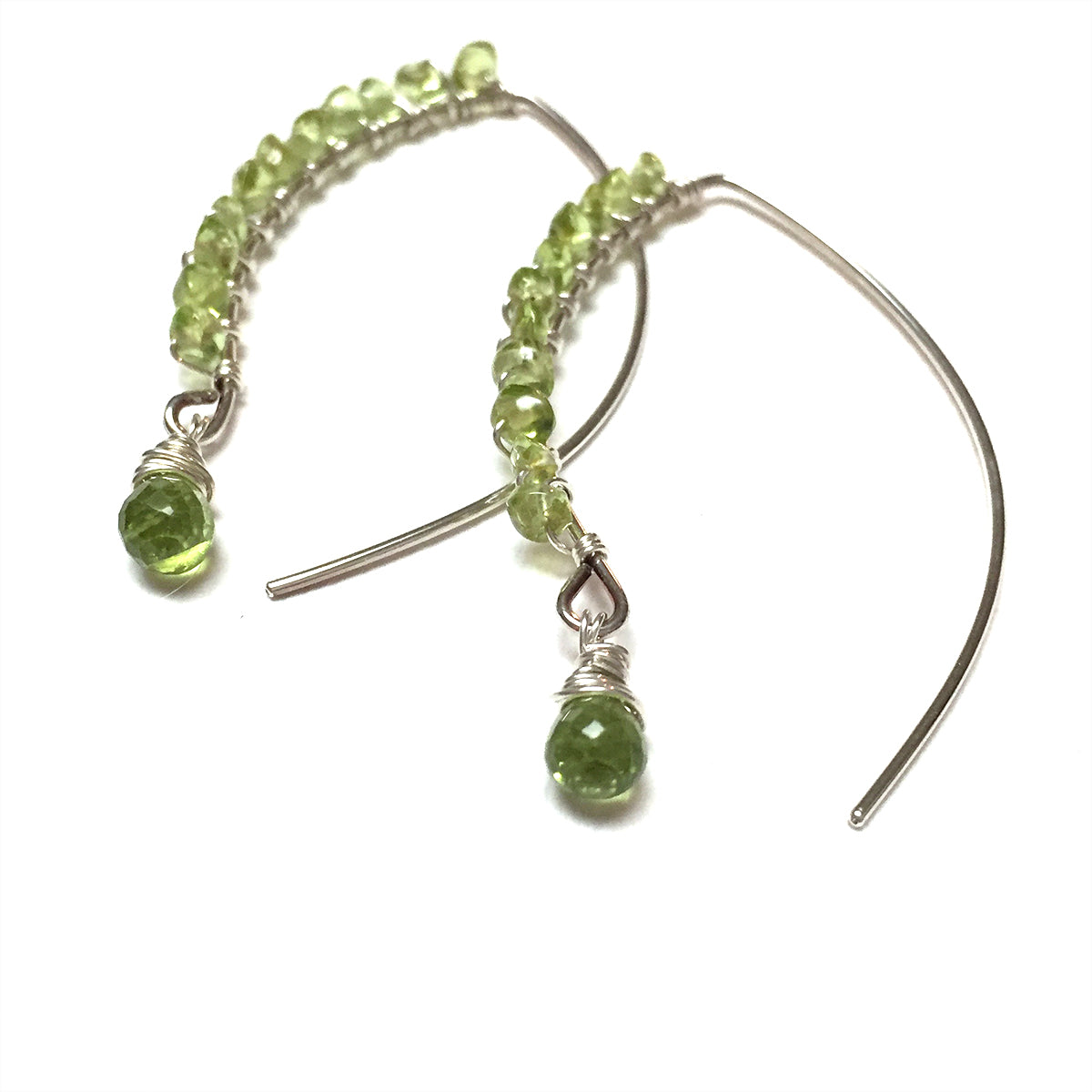 STERLING SILVER ELVEN EARRINGS - TALISMAN EARRINGS