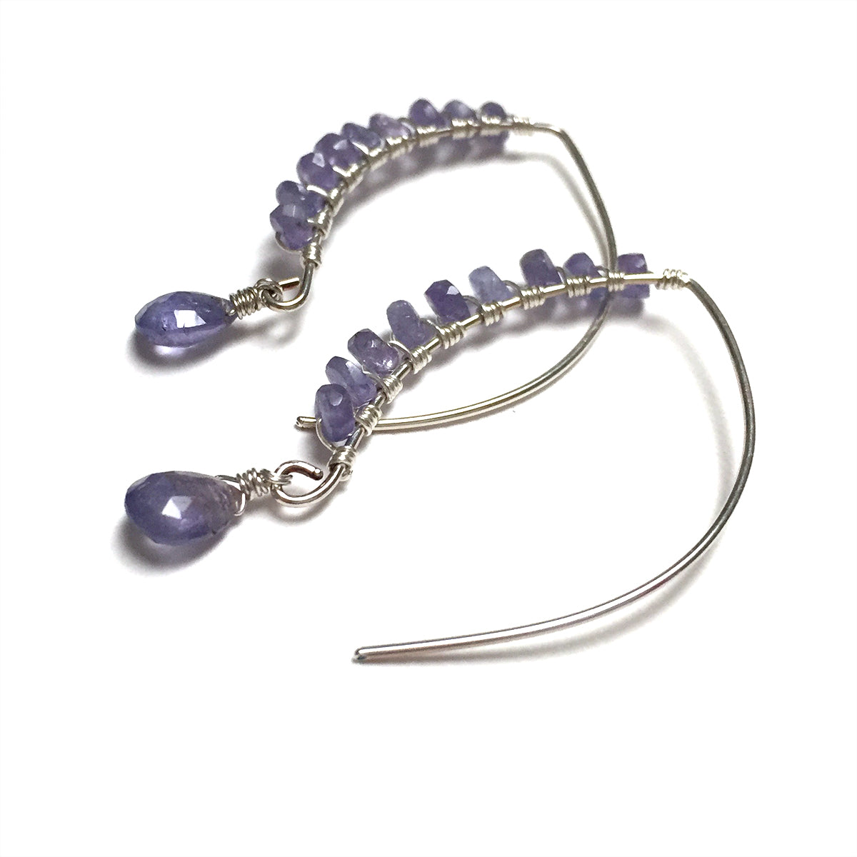 STERLING SILVER ELVEN EARRINGS - TALISMAN EARRINGS