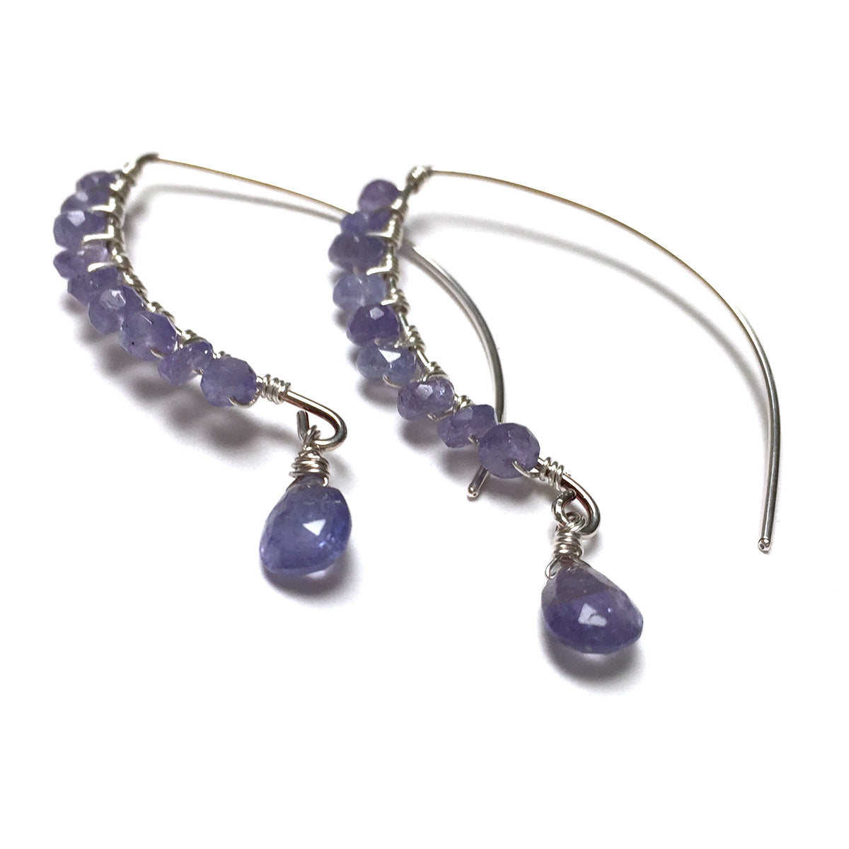 STERLING SILVER ELVEN EARRINGS - TALISMAN EARRINGS