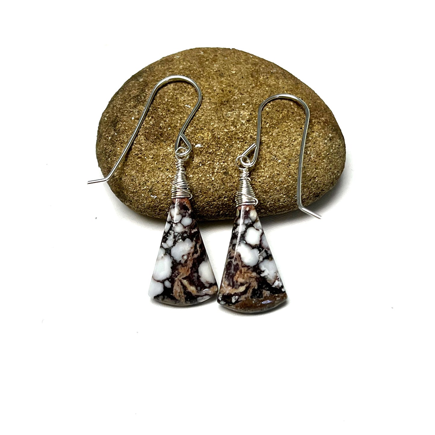 STERLING SILVER WILD HORSE EARRINGS - CREATIVE BOOST TALISMAN