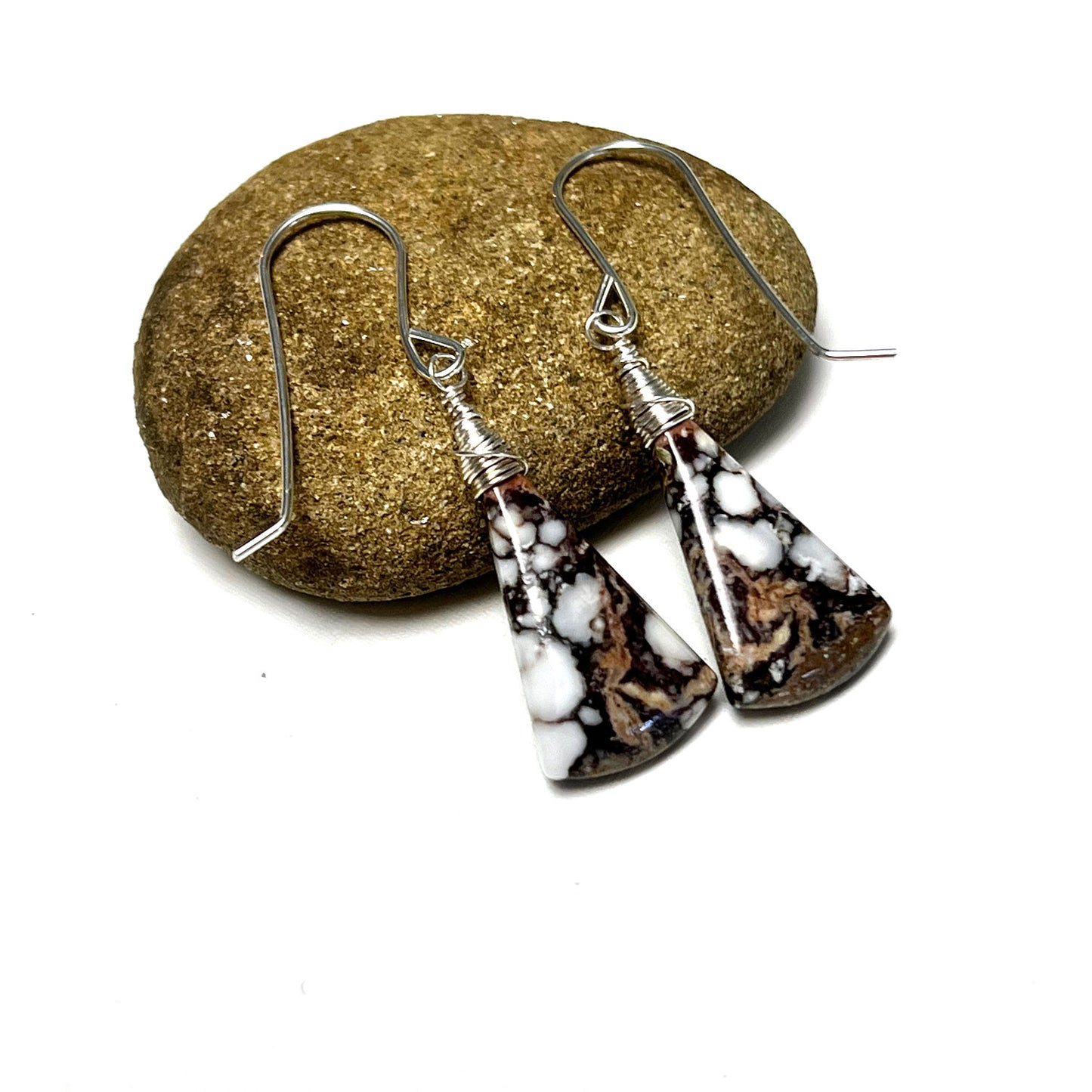 STERLING SILVER WILD HORSE EARRINGS - CREATIVE BOOST TALISMAN