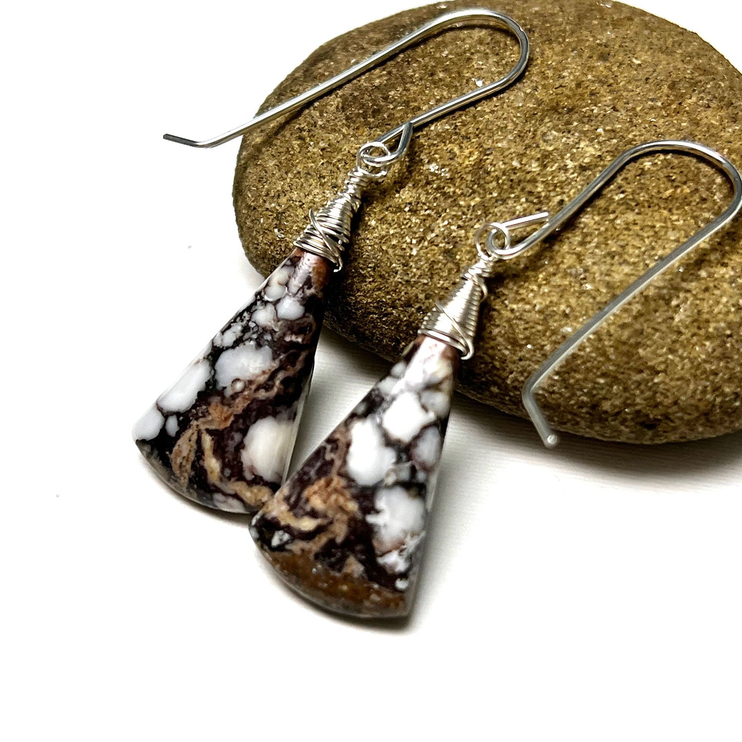 STERLING SILVER WILD HORSE EARRINGS - CREATIVE BOOST TALISMAN