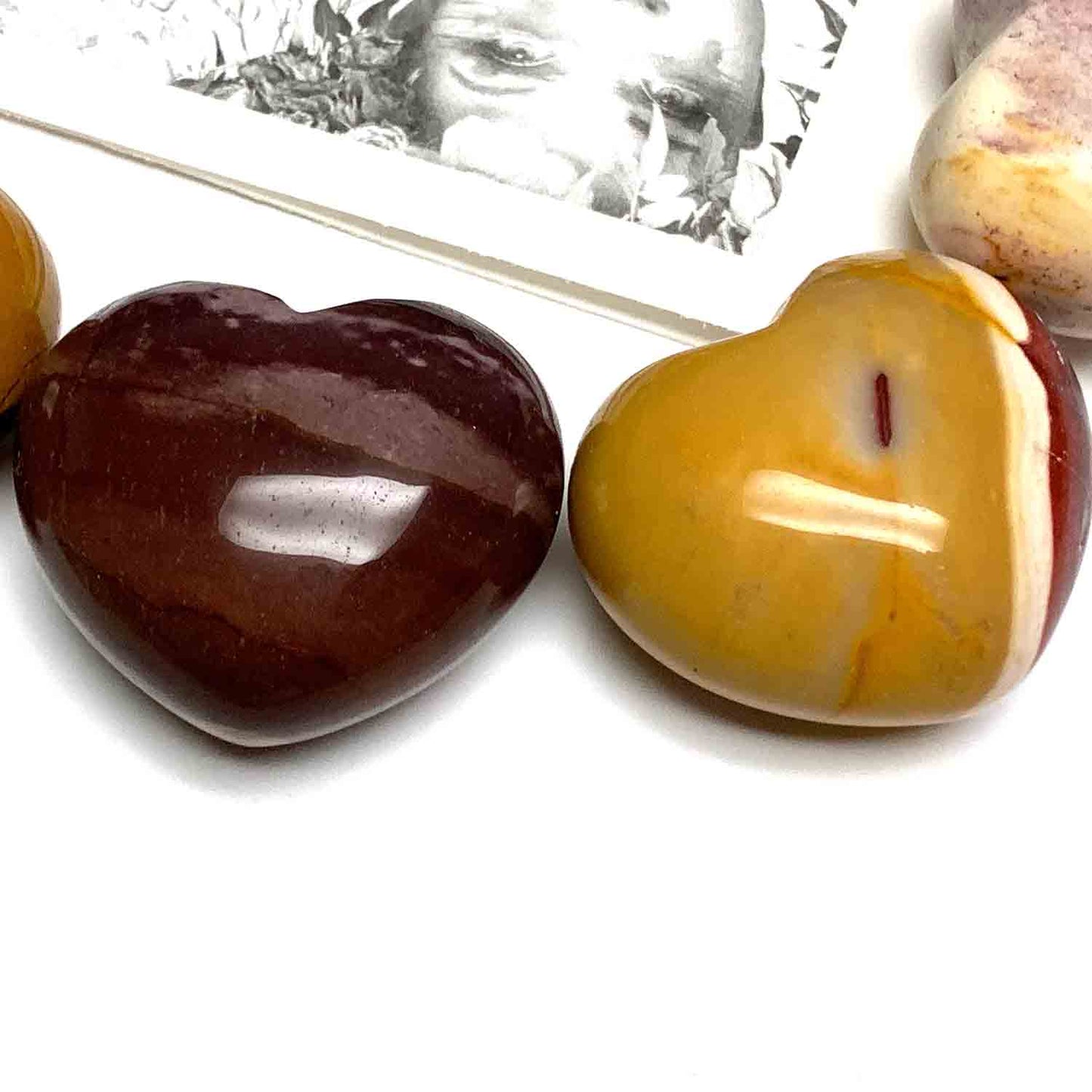 MOOKAITE HEART PALM STONE - CELEBRATING CHANGE TALISMAN