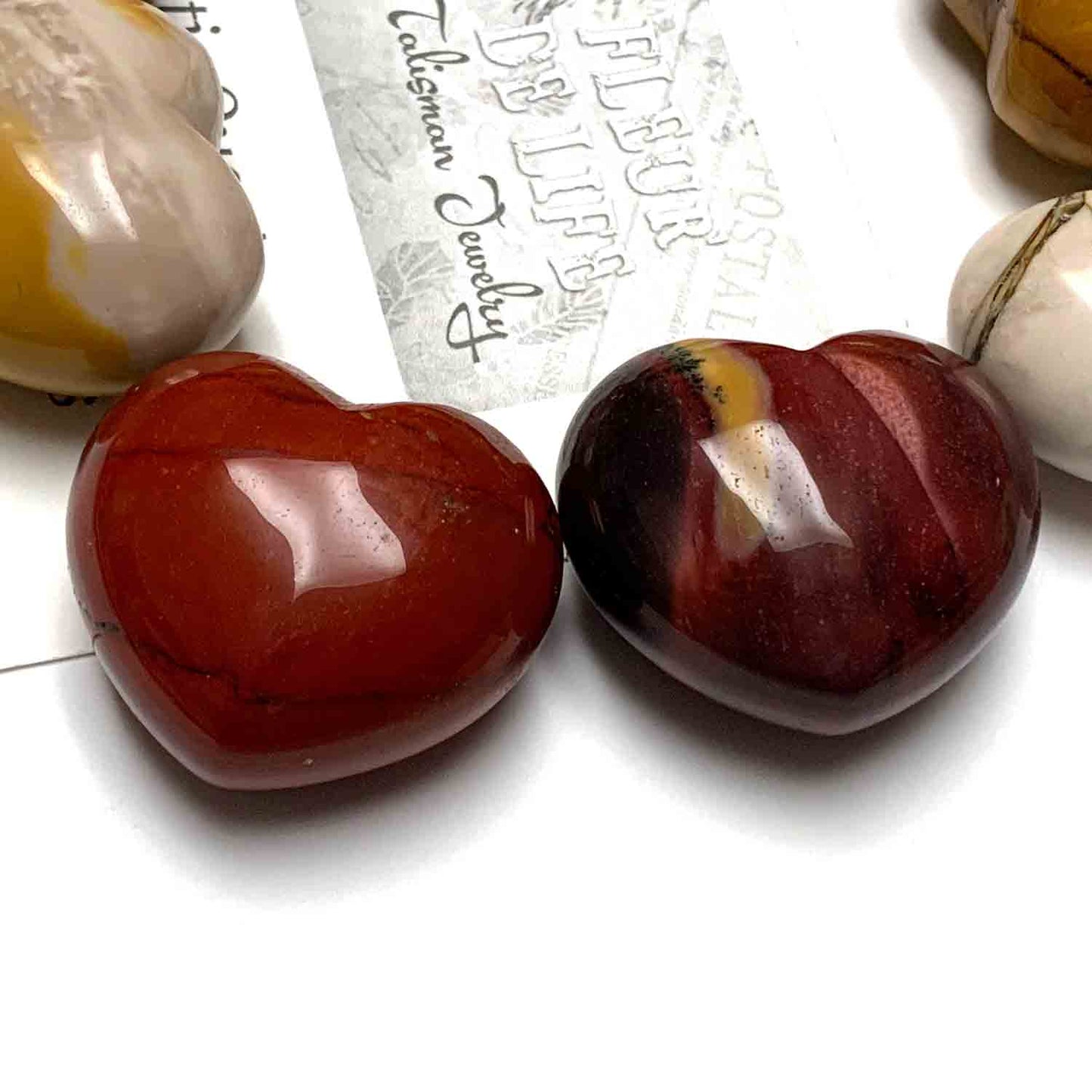 MOOKAITE HEART PALM STONE - CELEBRATING CHANGE TALISMAN