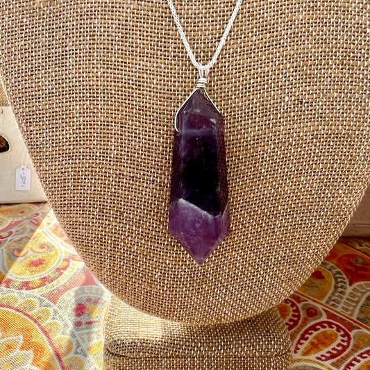 STERLING SILVER DOUBLE TERMINATED NECKLACES