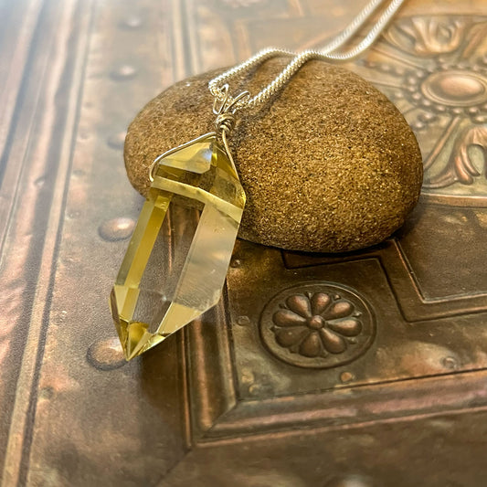 STERLING SILVER DOUBLE TERMINATED NECKLACES