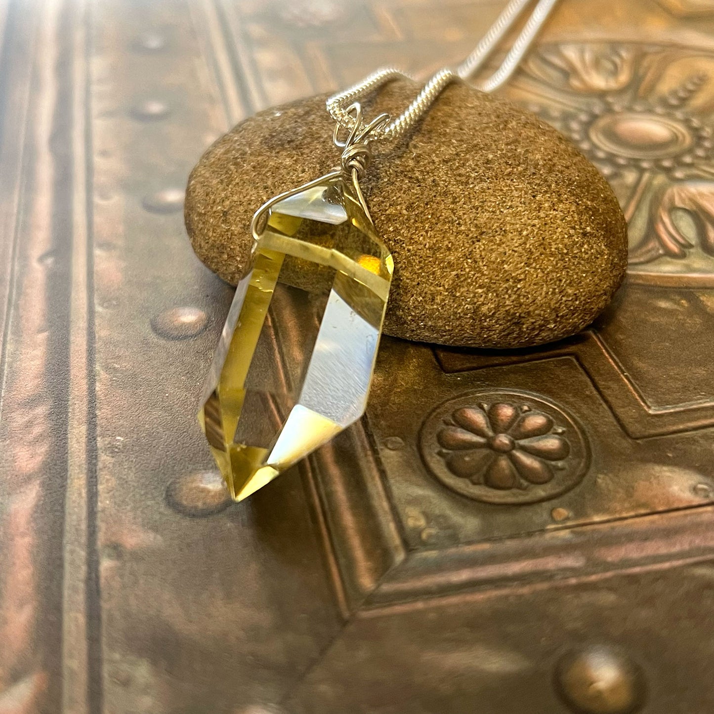 STERLING SILVER DOUBLE TERMINATED NECKLACES