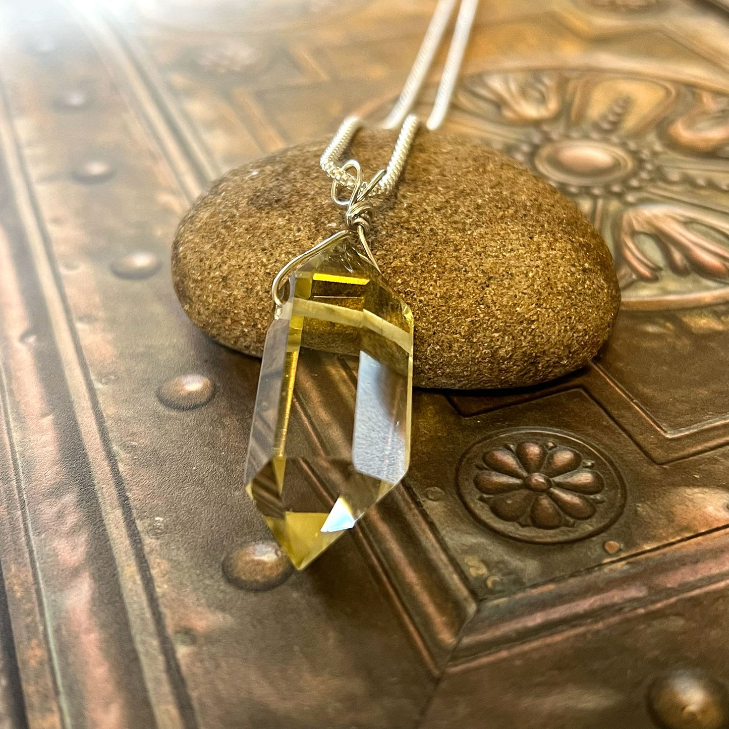 STERLING SILVER DOUBLE TERMINATED NECKLACES