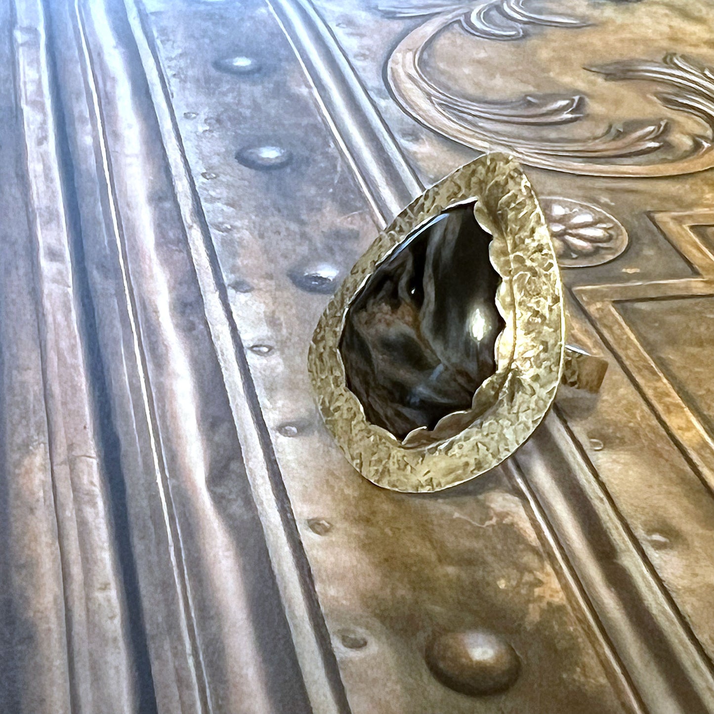 STERLING SILVER PIETERSITE RINGS - CLEANSING STORM TALISMAN