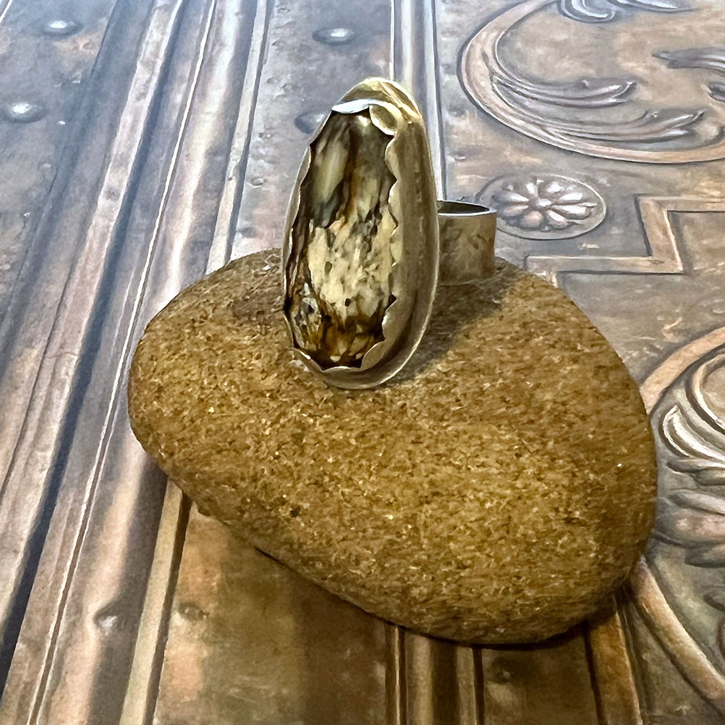STERLING SILVER THUNDERCLOUD RING - CLEANSING RAIN TALISMAN
