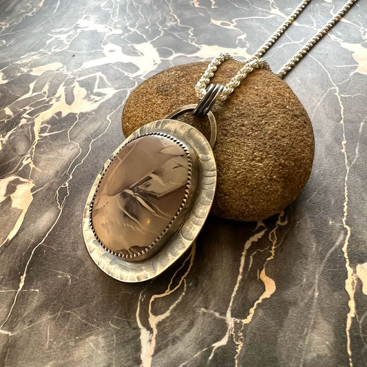 STERLING SILVER WILLOW CREEK JASPER SET - MOTHER EARTH TALISMAN