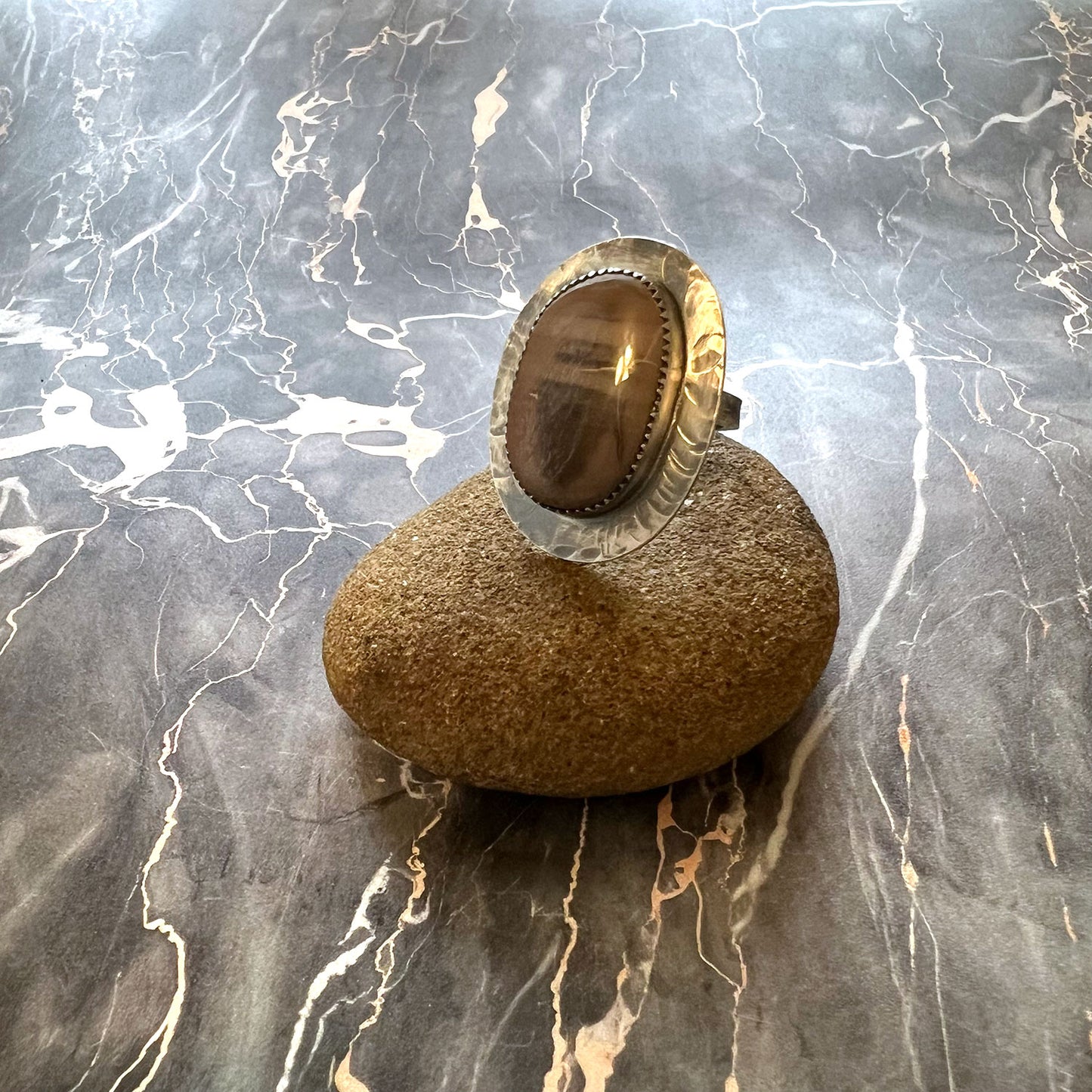 STERLING SILVER WILLOW CREEK RING - MOTHER EARTH TALISMAN