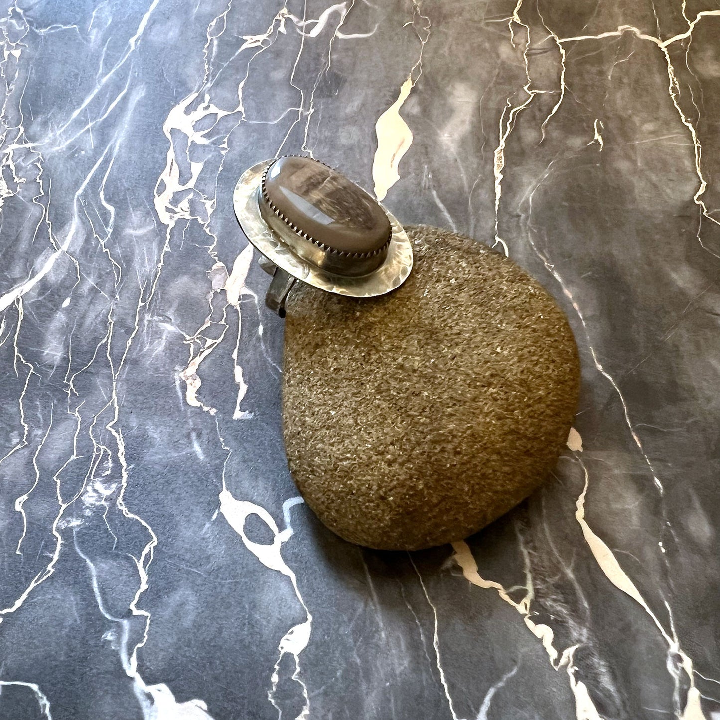 STERLING SILVER WILLOW CREEK RING - MOTHER EARTH TALISMAN