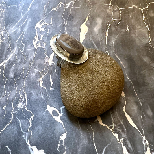 STERLING SILVER WILLOW CREEK RING - MOTHER EARTH TALISMAN