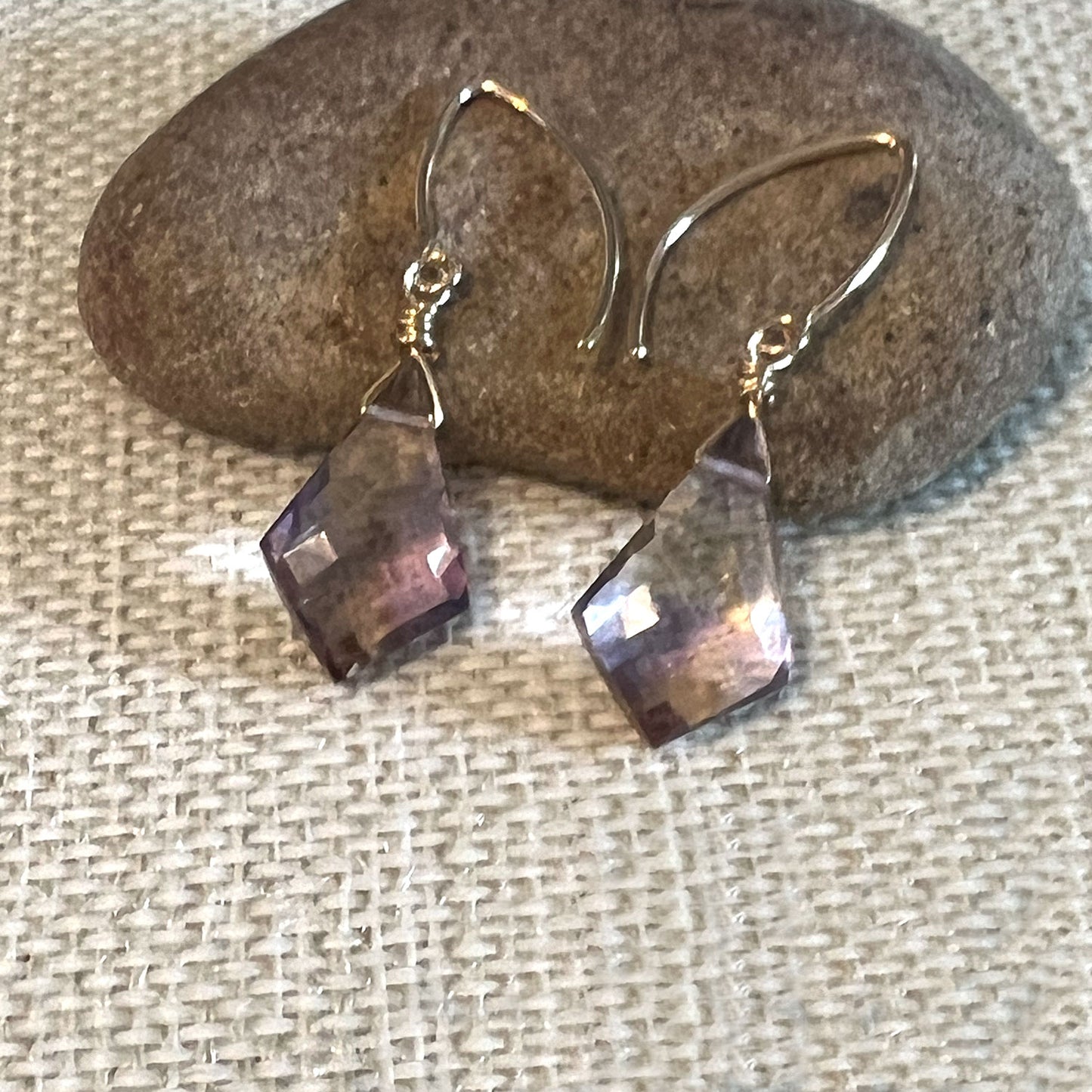 AMETRINE DROP EARRINGS - CREATIVITY TALISMAN