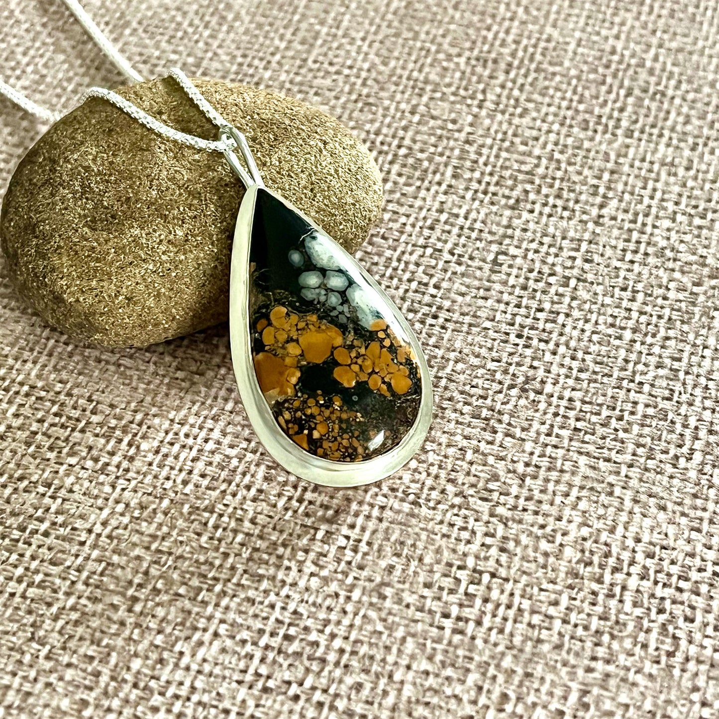 STERLING SILVER APPALOOSA NECKLACE - FLEXIBILITY TALISMAN