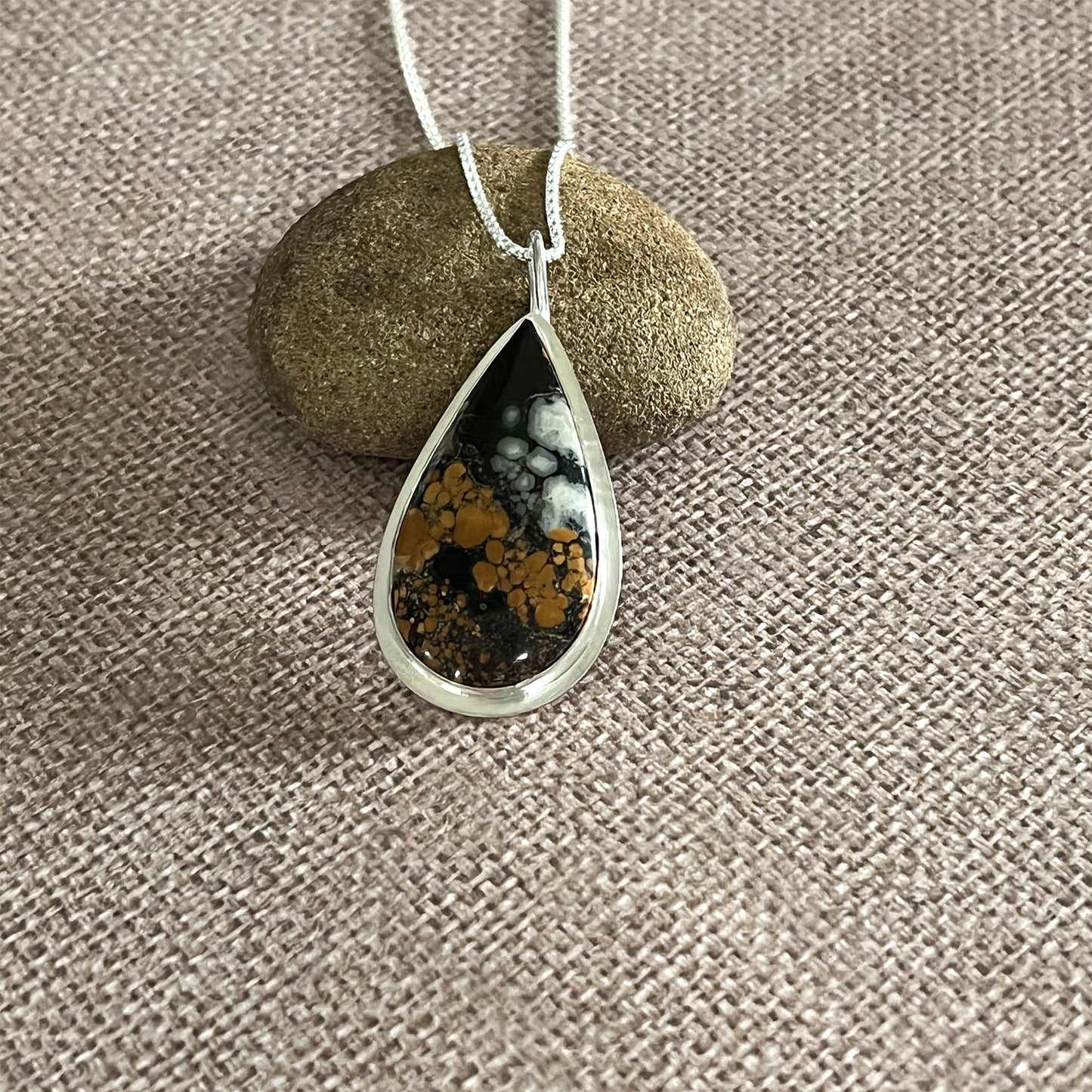 STERLING SILVER APPALOOSA NECKLACE - FLEXIBILITY TALISMAN