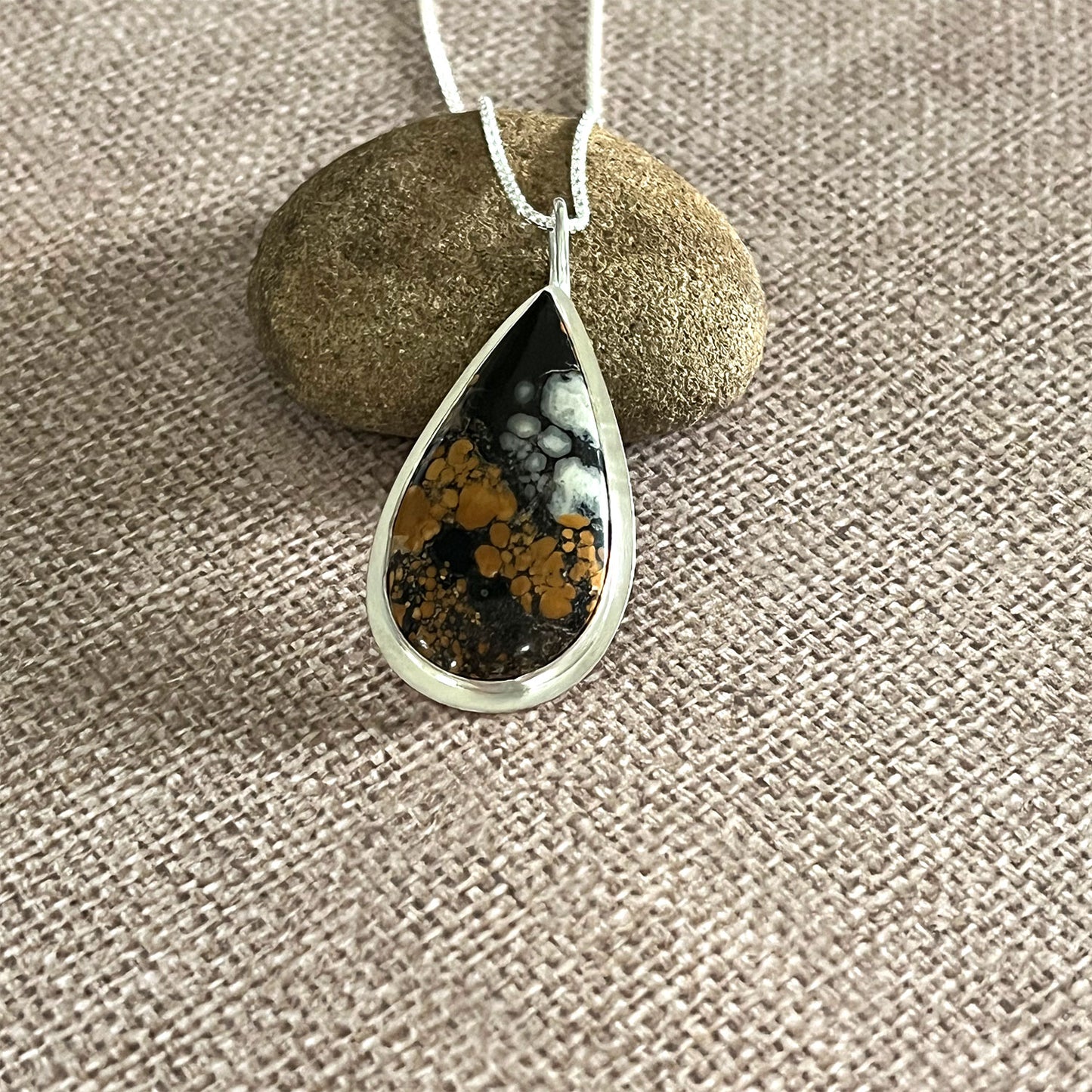 STERLING SILVER APPALOOSA NECKLACE - FLEXIBILITY TALISMAN