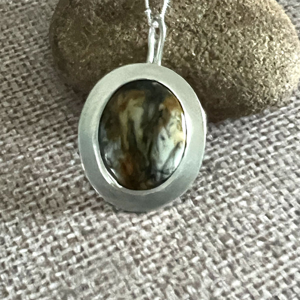 STERLING SILVER THUNDERCLOUD NECKLACE - CLEANSING RAIN TALISMAN