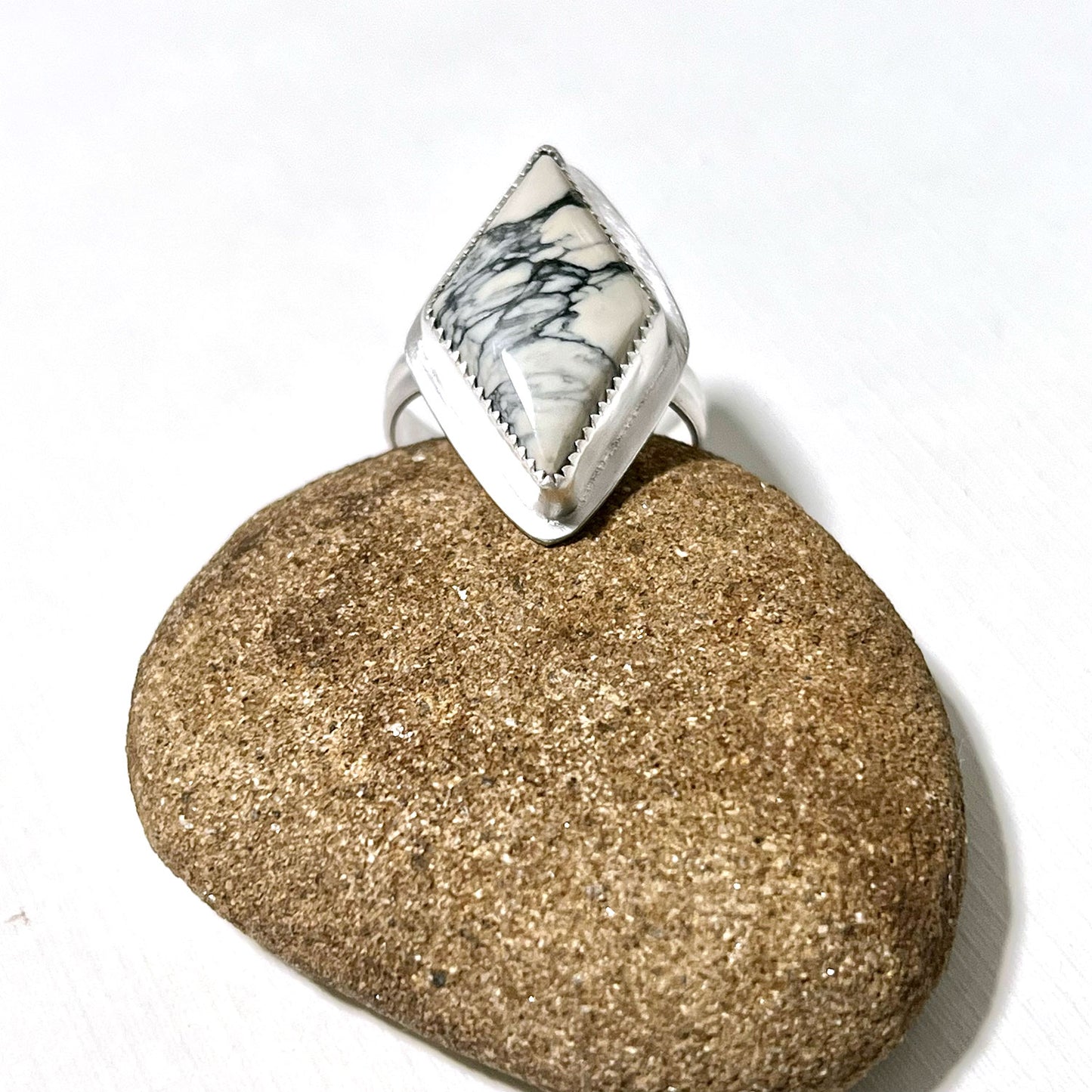 STERLING SILVER THUNDERCLOUD RING - CLEANSING RAIN TALISMAN