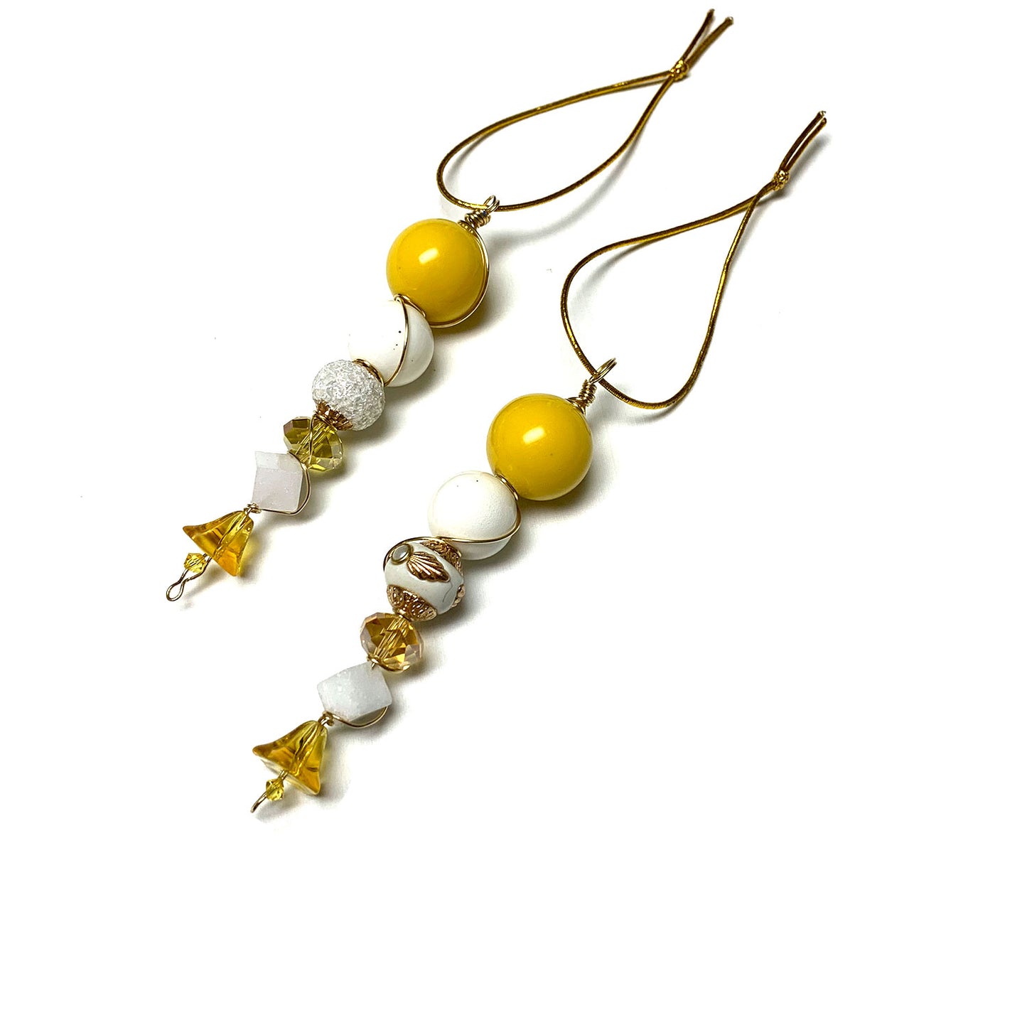 ICICLE ORNAMENT. SUN CATCHER. MULTI COLOR. CHRISTMAS. 3.5 - 5 INCHES.