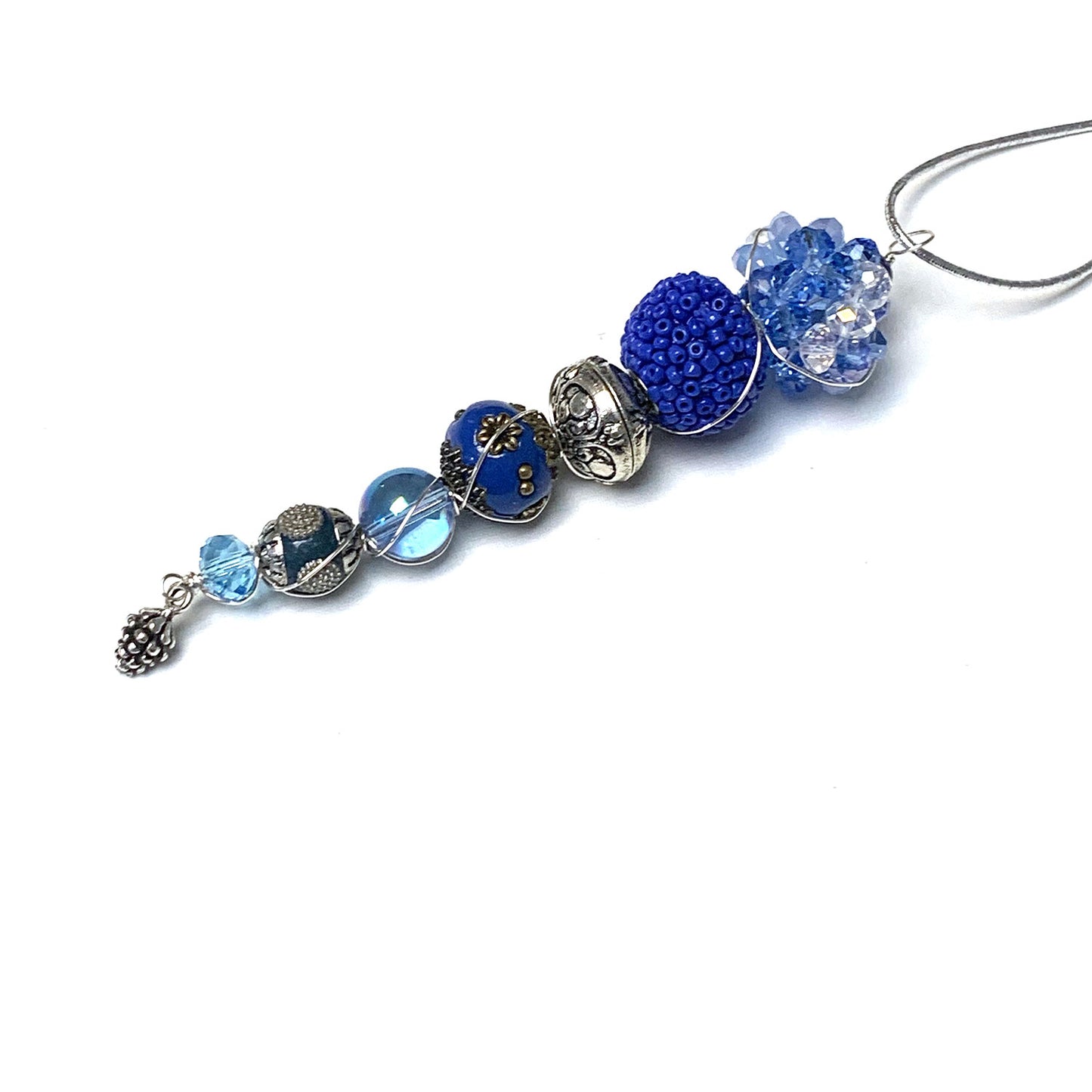 ICICLE ORNAMENT. SUN CATCHER. MULTI COLOR. CHRISTMAS. 3.5 - 5 INCHES.