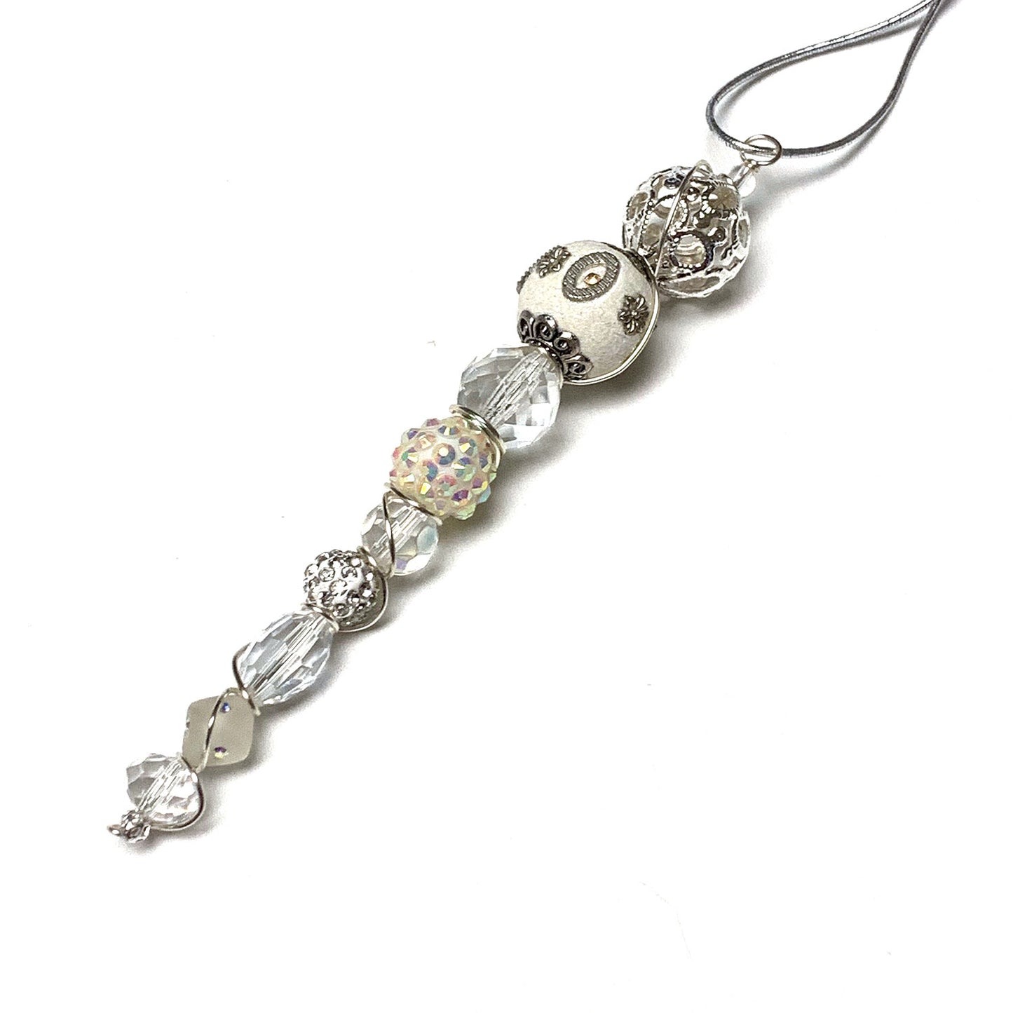 ICICLE ORNAMENT. SUN CATCHER. MULTI COLOR. CHRISTMAS. 3.5 - 5 INCHES.