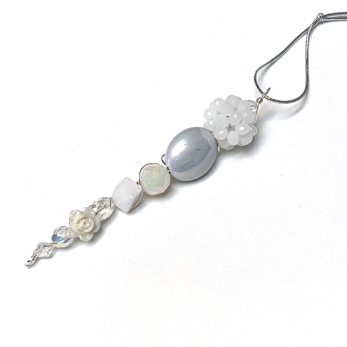 ICICLE ORNAMENT. SUN CATCHER. MULTI COLOR. CHRISTMAS. 3.5 - 5 INCHES.