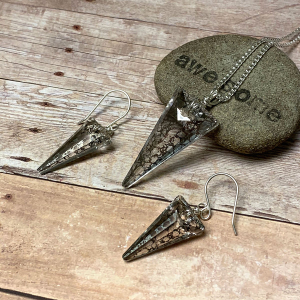 SPIKE NECKLACE EARRINGS - BECOMING WHOLE TALISMAN